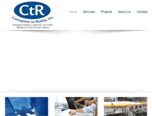 Tablet Screenshot of ctr-inc.com